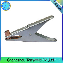 500A Italy OK type tig ground clamp earth clamp